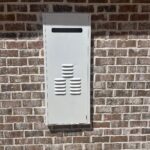 Adams Plumbing & Drain Company is installing a new tankless water heater