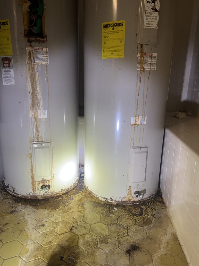 24/7 emergency plumber responding to burst pipe call in Mobile, AL – Adams Plumbing & Drain Company